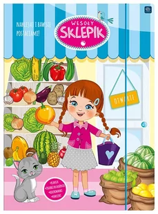Teczka kreatywna A3 Wesoły sklepik Praca zbiorowa - Zabawki kreatywne - miniaturka - grafika 2
