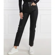Spodnie damskie - CALVIN KLEIN JEANS Jeansy AUTHENTIC | Straight fit - miniaturka - grafika 1