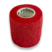 Apteczki i materiały opatrunkowe - yellowBAND Bandaż Kohezyjny 5cm x 4,5m Czerwony - miniaturka - grafika 1