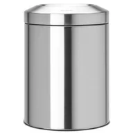 Kosze na śmieci - Brabantia Samogaszący kosz na śmieci 7l stal błyszcząca - miniaturka - grafika 1