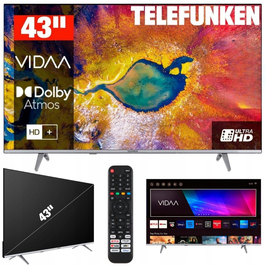 TELEFUNKEN Smart TV LED 43