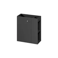 Szafki łazienkowe - Szafka łazienkowa pod umywalkę Cersanit Larga 50 cm antracyt S164-056-DSM - miniaturka - grafika 1