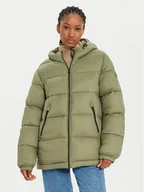 Kurtki damskie - Napapijri Kurtka zimowa A-Box Logo NP0A4HZ2 Zielony Regular Fit - miniaturka - grafika 1
