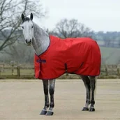 Derki dla konia - Bucas Derka padokowa 150g 600D FREEDOM TURNOUT - crismon red - miniaturka - grafika 1