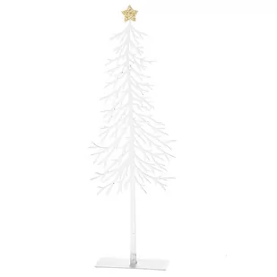 Bożonarodzeniowa metalowa dekoracja Tree with star, 8 x 25 x 3,5 cm - Ozdoby bożonarodzeniowe - miniaturka - grafika 1