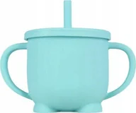 Kubki dla dzieci - bi-bi Silikonowy Kubek ze słomką - miniaturka - grafika 1