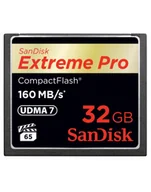 Karty pamięci - Sandisk karta Compact Flash Extreme 32GB transfer 160 MB/s - miniaturka - grafika 1