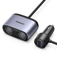 Ładowarki samochodowe - Ugreen ładowarka samochodowa USB 2xDC 120W CD252 ugreen_20220530110853 - miniaturka - grafika 1
