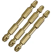 Bity - PODWÓJNA KOŃCÓWKA MAGNETYCZNA DO WKRĘTAKA PZ3-65MM IG 3 SZT. - miniaturka - grafika 1
