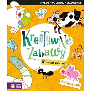 Śmietanka-Combik Elżbieta Kreatywne zabawy W świecie zwierząt - Zabawki kreatywne - miniaturka - grafika 1
