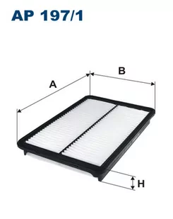 Filtron Filtr powietrza AP197/1 AP197/1 - Filtry powietrza - miniaturka - grafika 1