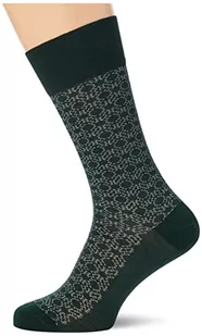 Hackett London Skarpety męskie Allover H, zielony, S -M - Skarpetki męskie - miniaturka - grafika 1