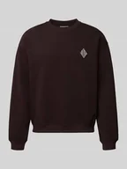 Bluzy męskie - Bluza o luźnym kroju z mieszanki bawełny - miniaturka - grafika 1