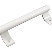 Zawiasy, okucia i inne akcesoria - Uchwyt ze stopu aluminium 200 mm (biały), uchwyt do drzwi balkonowych przesuwnych, odpowiedni do szafek łazienkowych i drzwi magazynowych. - miniaturka - grafika 1