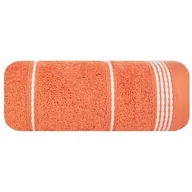 Ręczniki - Euro Firany Ręcznik Euro Kol. Mira 12 - 500 GSM Pomarańczowy1 70x140 1216516 - miniaturka - grafika 1