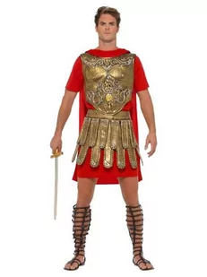 Strój dla dorosłych, gladiator deluxe, rozmiar M - Stroje karnawałowe - miniaturka - grafika 1