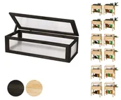 Szklarnie ogrodowe - Pokrywa/nadstawka/szklarnia do ziołownika OBL - Czarna / Wamar-Sosenka - miniaturka - grafika 1