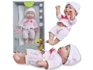 Lalki dla dziewczynek - Lalka Bobas Laleczka Gumowa Baby Kocyk Prezent Chłopiec - miniaturka - grafika 1