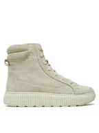 Botki damskie - Geox Botki D Graisy D46XFF 00022 C6738 Szary - miniaturka - grafika 1