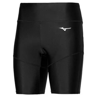 Spodnie sportowe damskie - Legginsy do biegania damskie Mizuno Core Mid Tights krótkie - grafika 1