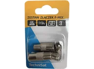 Inne akcesoria audio-wideo - Zestaw złączek TECHNISAT F-MIX - miniaturka - grafika 1