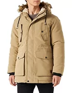 Kurtki męskie - JACK & JONES Jjtimo Parka kurtka męska, Elmwood, L - miniaturka - grafika 1