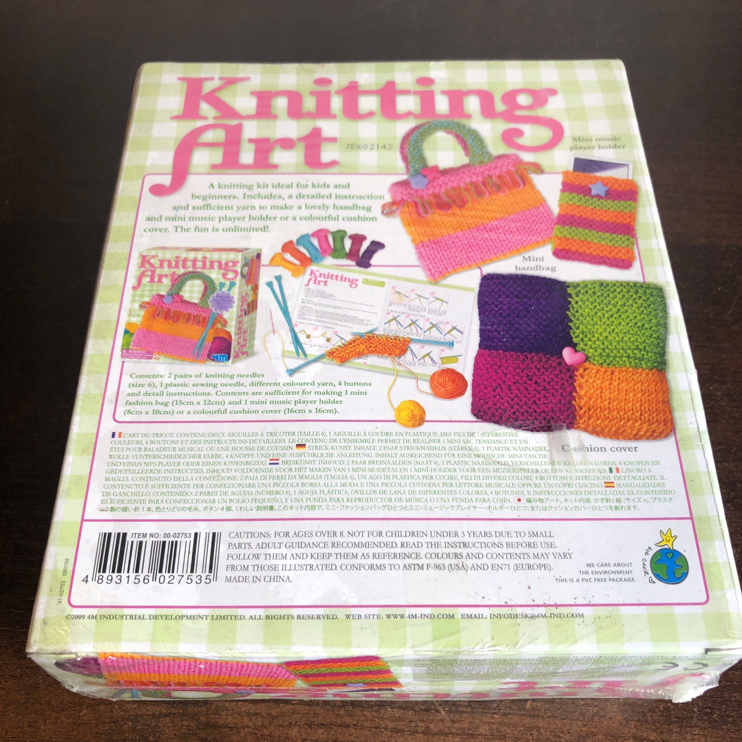 4M DIY kit Easy-To-Do Knitting Art