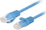 Kable komputerowe i do monitorów - Lanberg PATCHCORD KAT.6 UTP 0.5M NIEBIESKI FLUKE PASSED LANBERG 10-PACK - miniaturka - grafika 1
