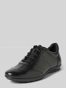 Buty derby z detalem z logo model ‘Symbol’ - Półbuty męskie - miniaturka - grafika 1
