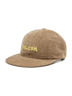 Czapki damskie - VOLCOM Czapka z daszkiem Gus Cord D5512207 Zielony - miniaturka - grafika 1
