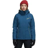 Kurtki damskie - Salomon Damska kurtka narciarska Fantasy Jkt W niebieski niebieski (poseidon). XL - miniaturka - grafika 1