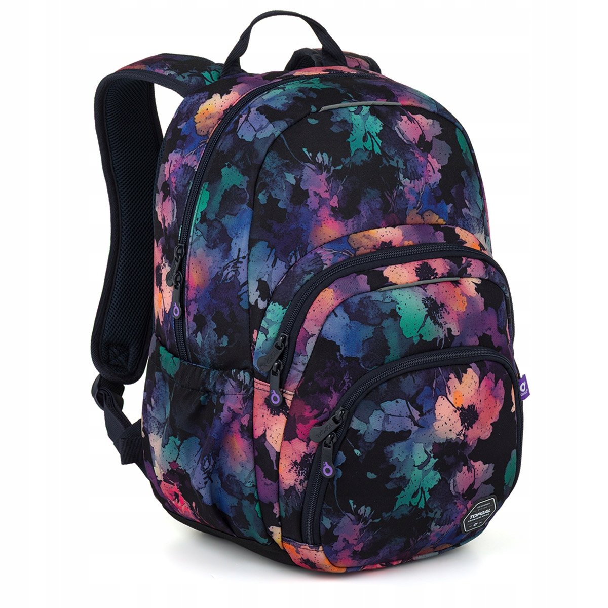 Plecak młodzieżowy Abstract Flora Topgal Skye 26036 6-8 klasa dla dziewczyn