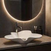 Umywalki - Rea Umywalka nablatowa IZOLDA - miniaturka - grafika 1