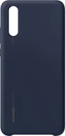 Etui i futerały do telefonów - Huawei Silikonowe etui do Huawei P20, niebieskie, oryginalne - miniaturka - grafika 1