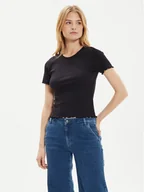 Koszulki i topy damskie - Brave Soul T-Shirt LTS-568ADRI1 Czarny Straight Fit - miniaturka - grafika 1