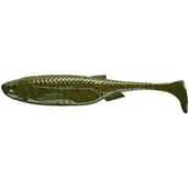 Przynęty - Przynęta LIBRA LURES Kraken Shad 2 5 cm Motor Oil Green - miniaturka - grafika 1