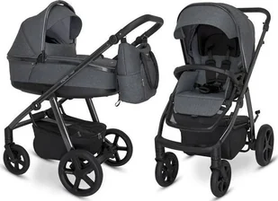 Wózek Espiro WÓZEK ESPIRO NEXT UP CHROME 2w1 607 GRAY SHADES AIR 5906724205583 - Wózki dziecięce - miniaturka - grafika 1
