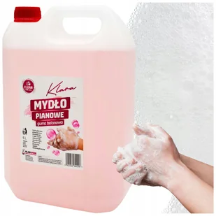Mydło w Płynie 5L Klara Guma Balonowa Delikatne dla Skóry Wydajne Zapas - Mydła - miniaturka - grafika 1