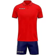 Zestawy męskiej odzieży sportowej - Givova, Kit Street, czerwony/niebieski, XL - miniaturka - grafika 1