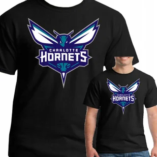 Koszulka Charlotte Hornets Nba Xxl 0465 Czarna - Koszulki męskie - miniaturka - grafika 1