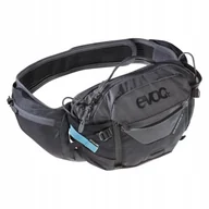 Nerki - Nerka rowerowa Evoc Hip Pack Pro 3L black carbon grey Bukłak 1,5L - miniaturka - grafika 1