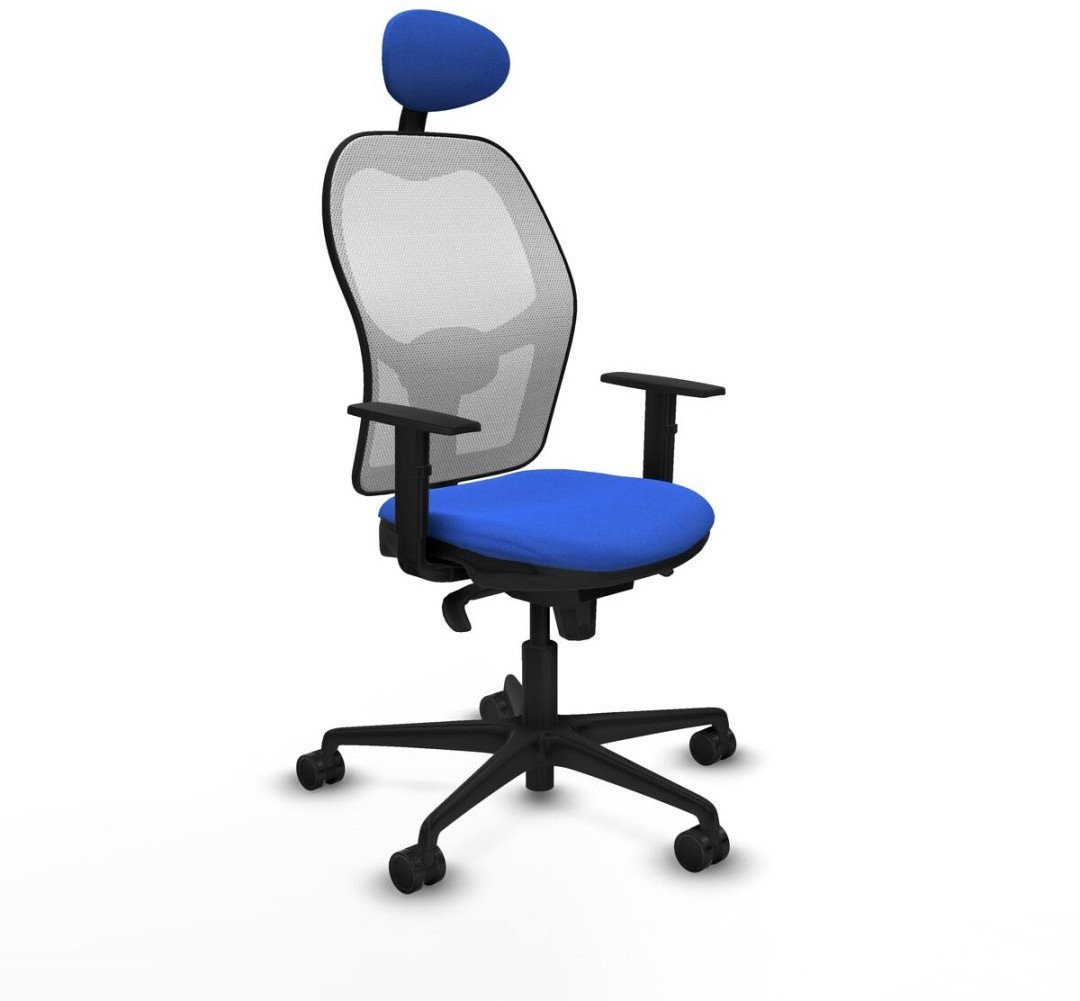 Krzesło Biurowe z Zagłówkiem Jorquera Piqueras y Crespo 1D036N1 Niebieski