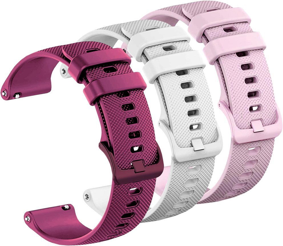 ChronSmarta Zestaw: 3x pasek ChronSmarta do smartwatch'a Samsung Galaxy Watch 4 5 6 7 Classic Pro