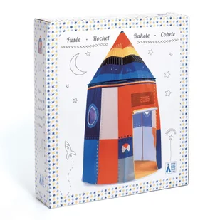 Namiot RAKIETA 106 x 150 cm DD04494 - Namioty i tipi dla dzieci - miniaturka - grafika 1