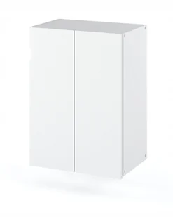 Szafka Łazienkowa Wisząca Biała 40 CM Meble Do Łazienki Loft Słupek - Szafki łazienkowe - miniaturka - grafika 1