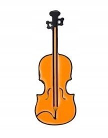 PRZYPINKA, PLAKIETKA, PIN - INSTRUMENT MUZYCZNY - SKRZYPCE, WIOLONCZELA