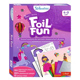 Zestaw kreatywny Skillmatics Foil Fun Jednorożce i Księżniczki Grasper Global Private Limited - Zabawki kreatywne - miniaturka - grafika 1