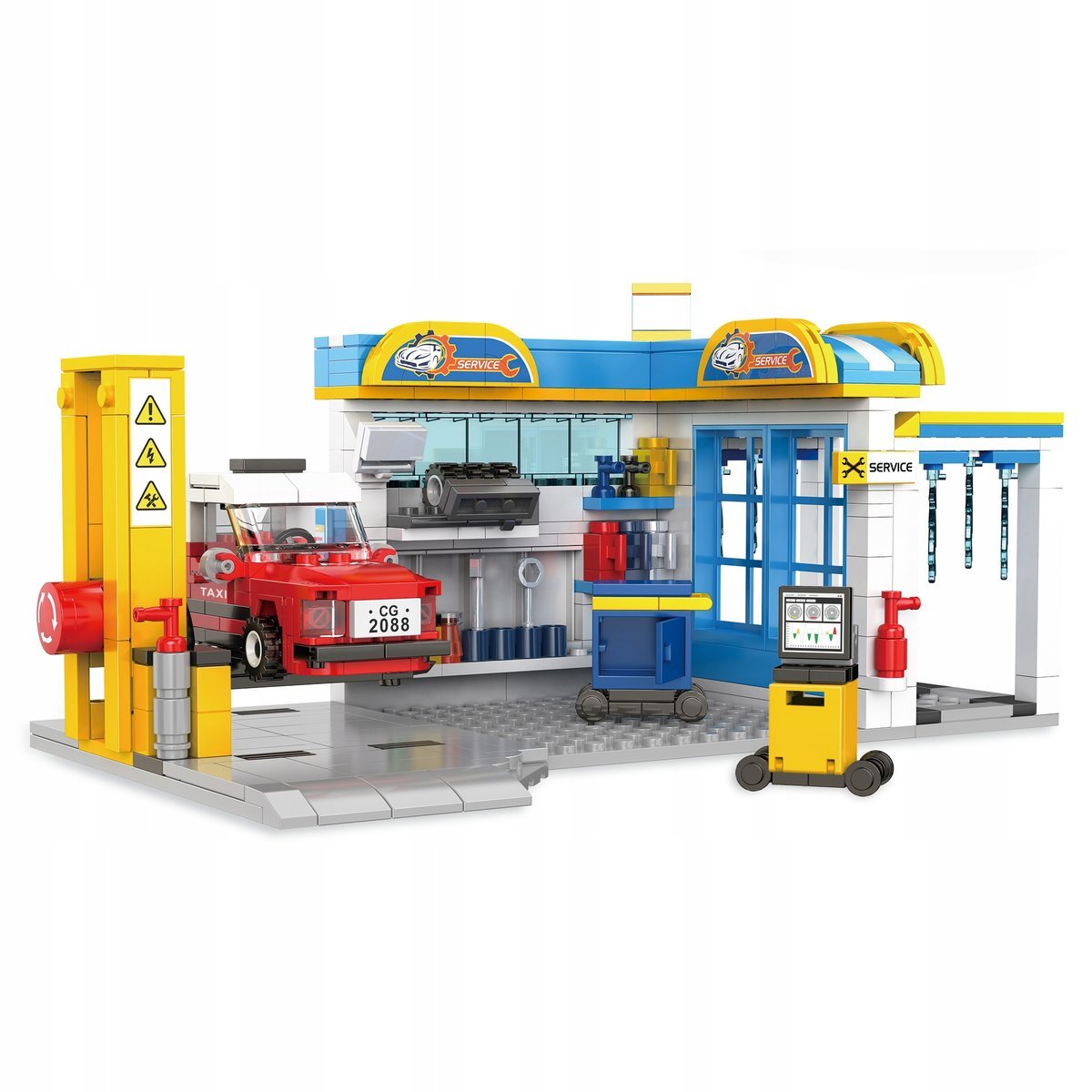 KLOCKI COGO WARSZTAT SAMOCHODOWY 467 EL 4222