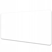 Podkładki na biurko - Mata podkładka ochronna na biurko biała 90x45 cm - miniaturka - grafika 1