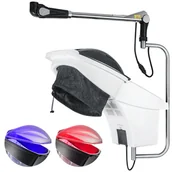 Sauny do włosów - Calissimo Sauna Fryzjerska Nawilżacz Do Salonu Emily Pro White Wisząca Micromist Fryzjerski Do Odbudowy Regeneracji I Pielęgnacji Włosa Z Funkcją Ozon I Światłoterapia PRE-K11-YBL-1408D-WHITE-HANG-LIGHT - miniaturka - grafika 1